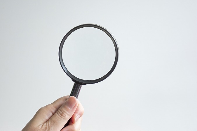 虫眼鏡でチェック
